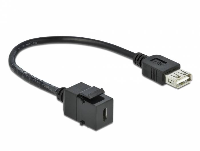 DeLOCK Keystone module - Modulare Eingabe - USB Typ C-4