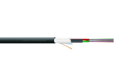 DIGITUS - Verlegekabel Innen/Außen A/I-DQ (ZN) BH 9/125µ OS2, 24 Fasern, BauPVO Dca, LSZH-4