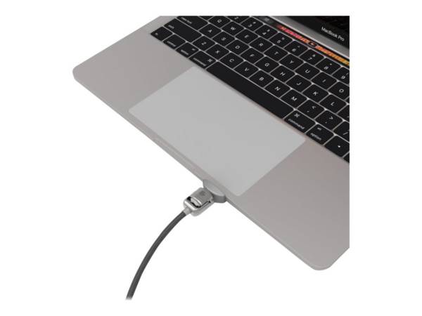 Compulocks Ledge Lock Adaptor for MacBook Pro 13 M1 & M2 with Keyed Cable Lock - Sicherheitsschlossadapter - mit Kabels