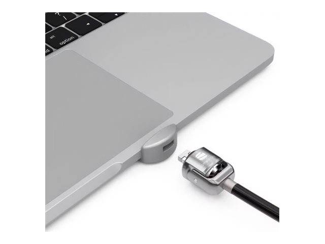 Compulocks Ledge Lock Adaptor for MacBook Pro 13 M1 & M2 with Keyed Cable Lock - Sicherheitsschlossadapter - mit Kabels-8