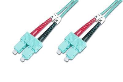 DIGITUS - LWL Multimode OM 3 Patchkabel, SC / SC-5