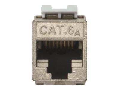 DIGITUS - CAT 6A Keystone Modul, geschirmt mit intelligentem Kabelmanager, Set (24 Stück)-6