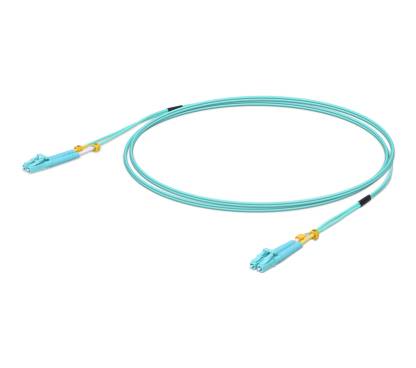 UbiQuiti UniFI Patch-Kabel LC Multi-Mode M bis M 2 m Glasfaser 50/125 Mikrometer OM3 Türkis-4