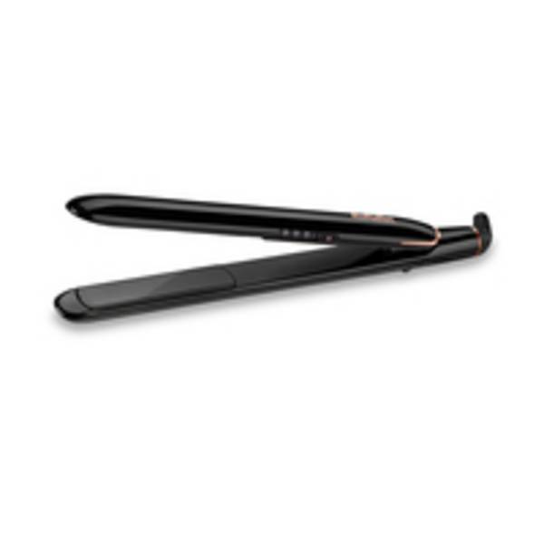 BaByliss ST255E, Glätteisen, Warm, 180 °C, 230 °C, Schwarz, Gold, Keramik
