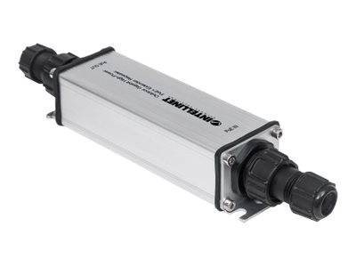 Intellinet Outdoor Gigabit PoE+ Extender IEEE 802.3at/af um bis zu 100 Meter Metall IP65 PoE Extender 10 / 100 / 1000 MB-6