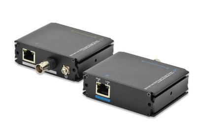 DIGITUS - Fast Ethernet PoE + VDSL Extender, 802.3 af/at-5
