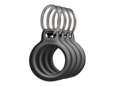 Belkin - Tasche für Airtag - Schwarz (Packung mit 4)-1