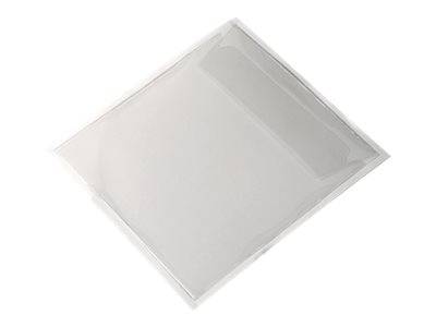 DURABLE POCKETFIX - CD/DVD-Hülle - Kapazität: 1 CD/DVD - durchsichtig (Packung mit 10)-0