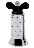 Alessi 9098 B, Schwarz, Edelstahl, 132 mm-0