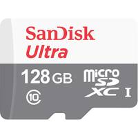 SanDisk Ultra - Flash-Speicherkarte - 128 GB - A1 / UHS Class 1 / Class10 - micr-1
