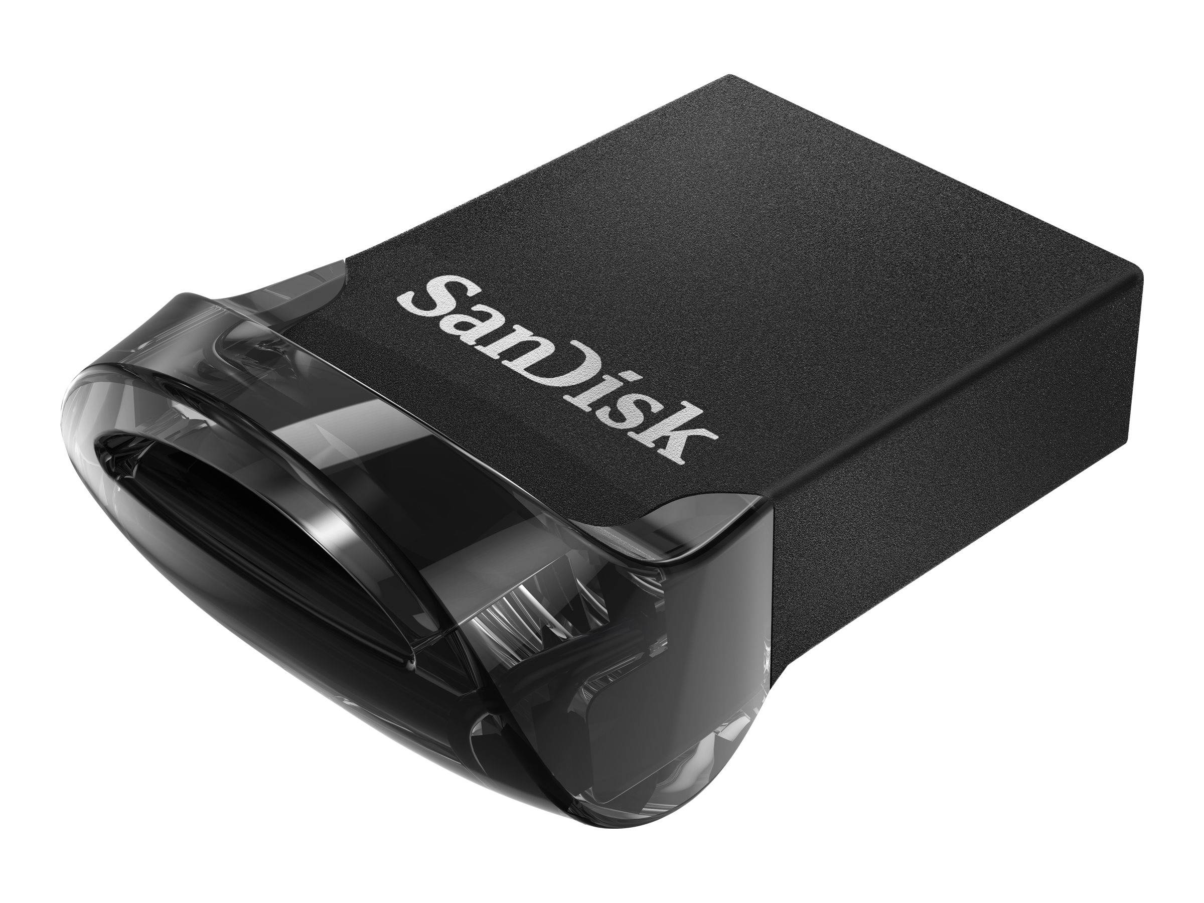 WD - SanDisk Ultra Fit - USB-Flash-Laufwerk - 32 GB - USB 3.1 - Schwarz (Packung mit 3)-1