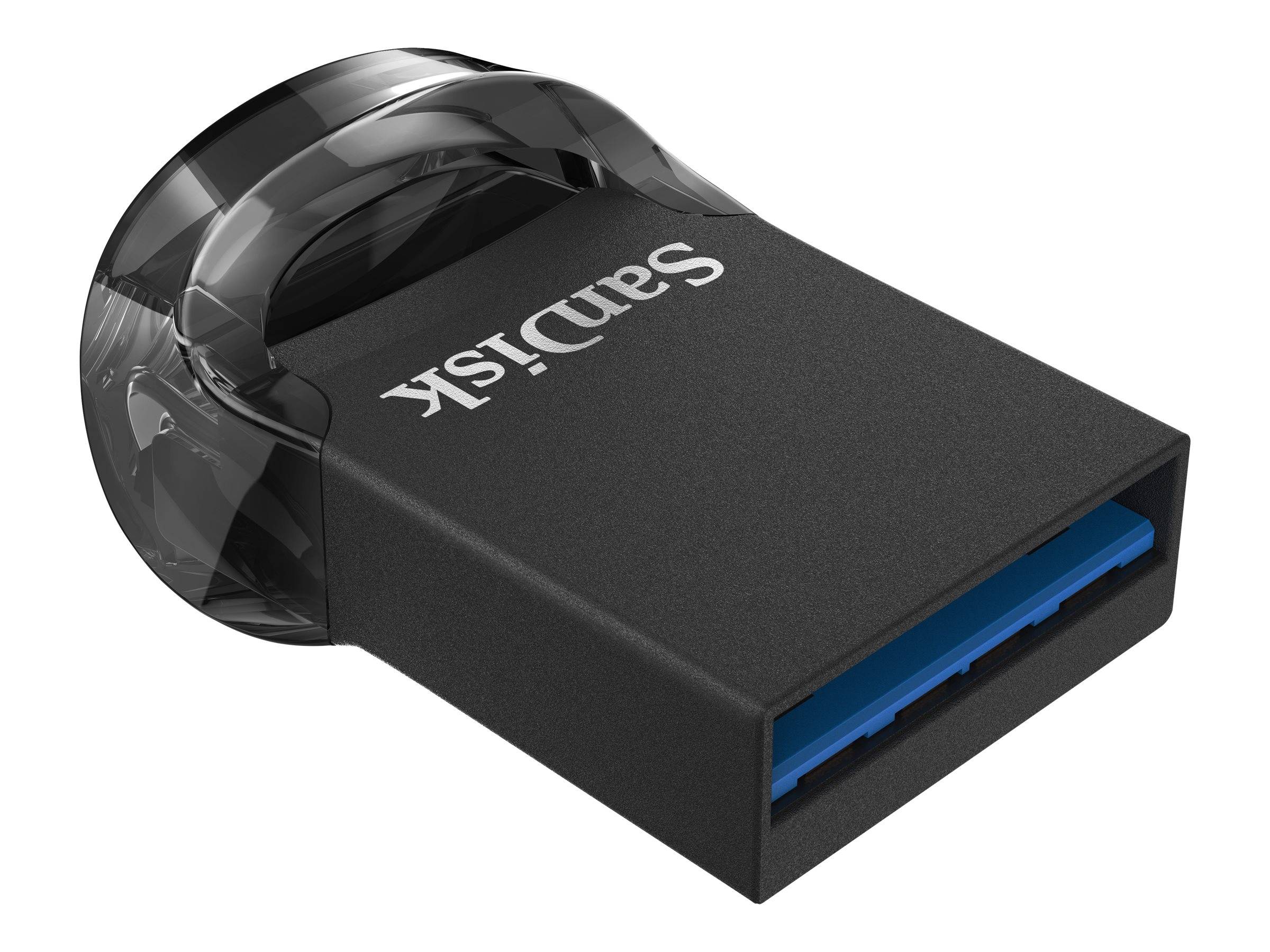 WD - SanDisk Ultra Fit - USB-Flash-Laufwerk - 32 GB - USB 3.1 - Schwarz (Packung mit 3)-3