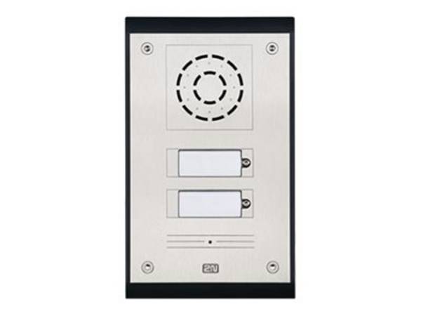 2N TELECOMMUNICATIONS - 2N IP Uni - 2 buttons - IP-Intercom-Station - kabelgebunden