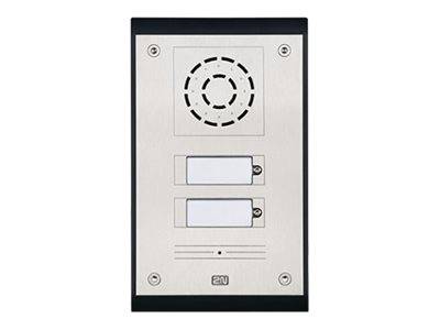 2N TELECOMMUNICATIONS - 2N IP Uni - 2 buttons - IP-Intercom-Station - kabelgebunden-0