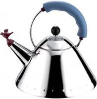 Alessi 9093, 2 l, Edelstahl, Blau, Edelstahl, Polyamid, 220 mm-0
