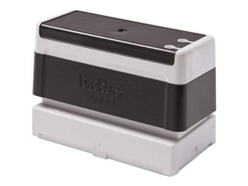 Brother PR-4090B - Stempel - vorgetränkt - Schwarz - Benutzerdefinierter Text - 40 x 90 mm (Packung mit 6)-2