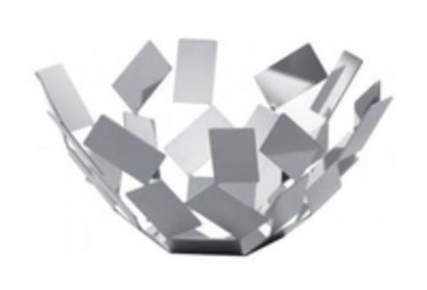 Alessi MT02 W, Rund, Grau, 273 mm, 273 mm, 130 mm
