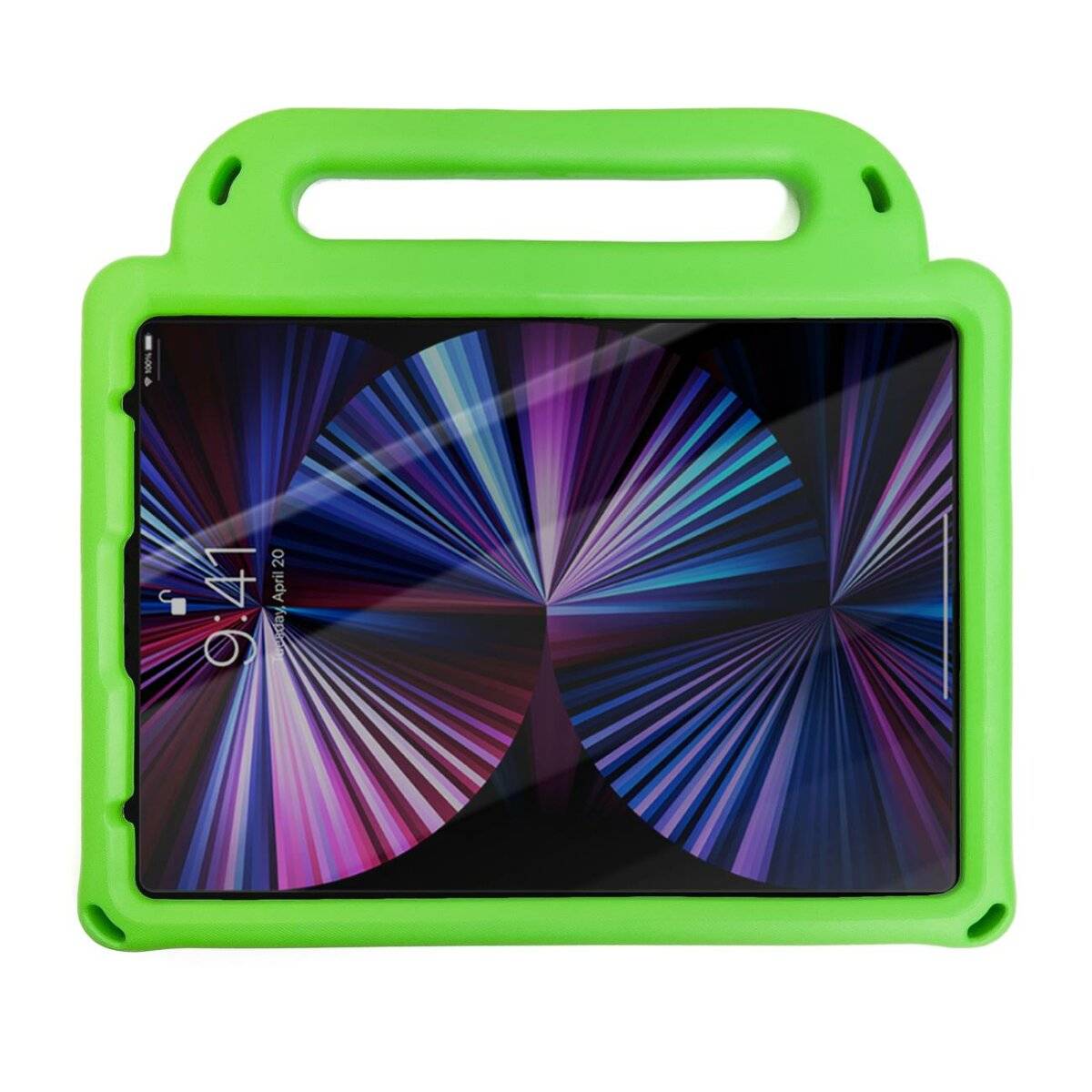 Diamond Tablet Case Armored mit Stifthalter Standfunktion kompatibel mit Samsung Galaxy Tab S7 11" Grün-0