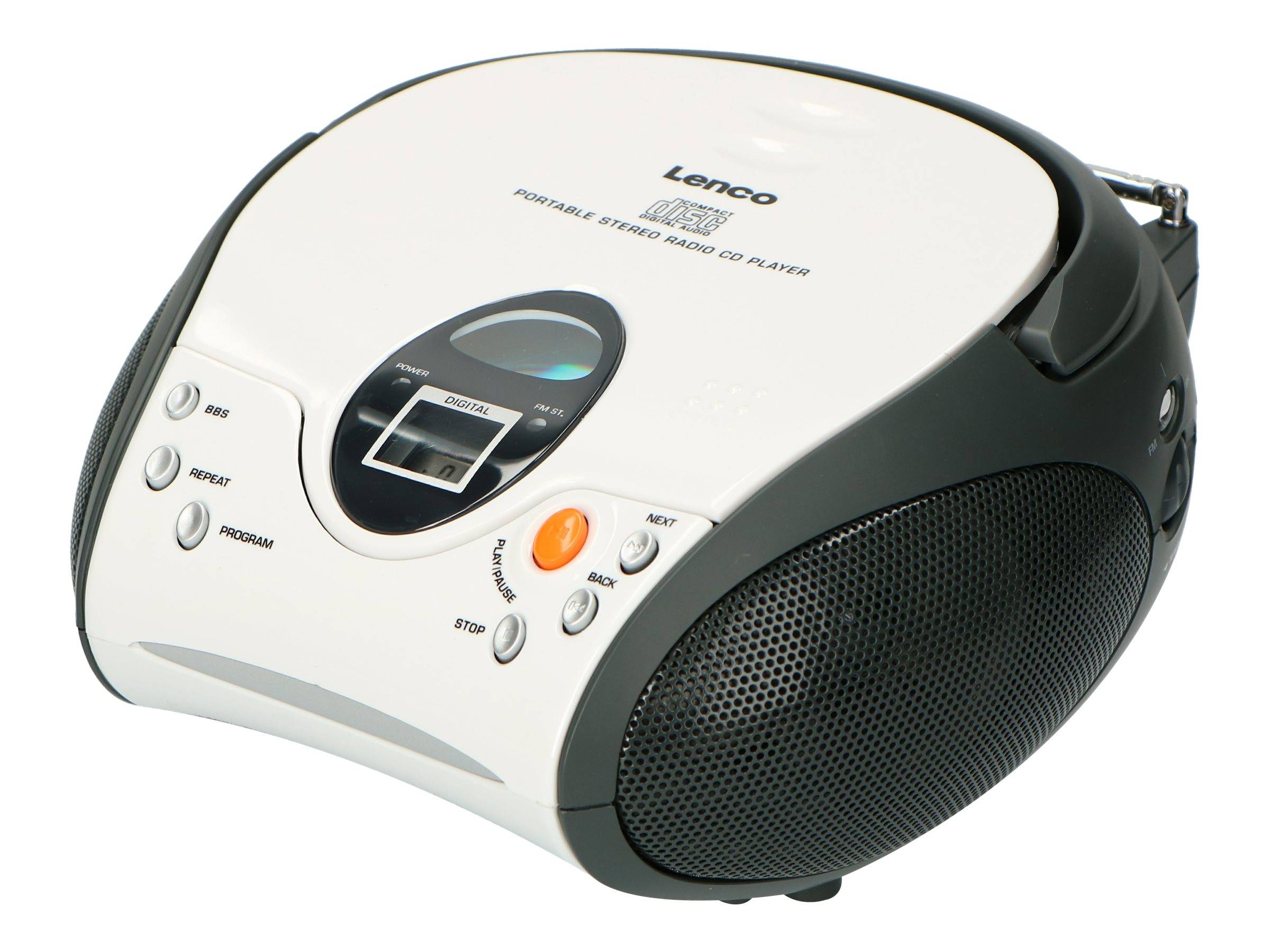 Lenco SCD-24 - Ghettoblaster - 2 Watt - kein Betriebssystem-0