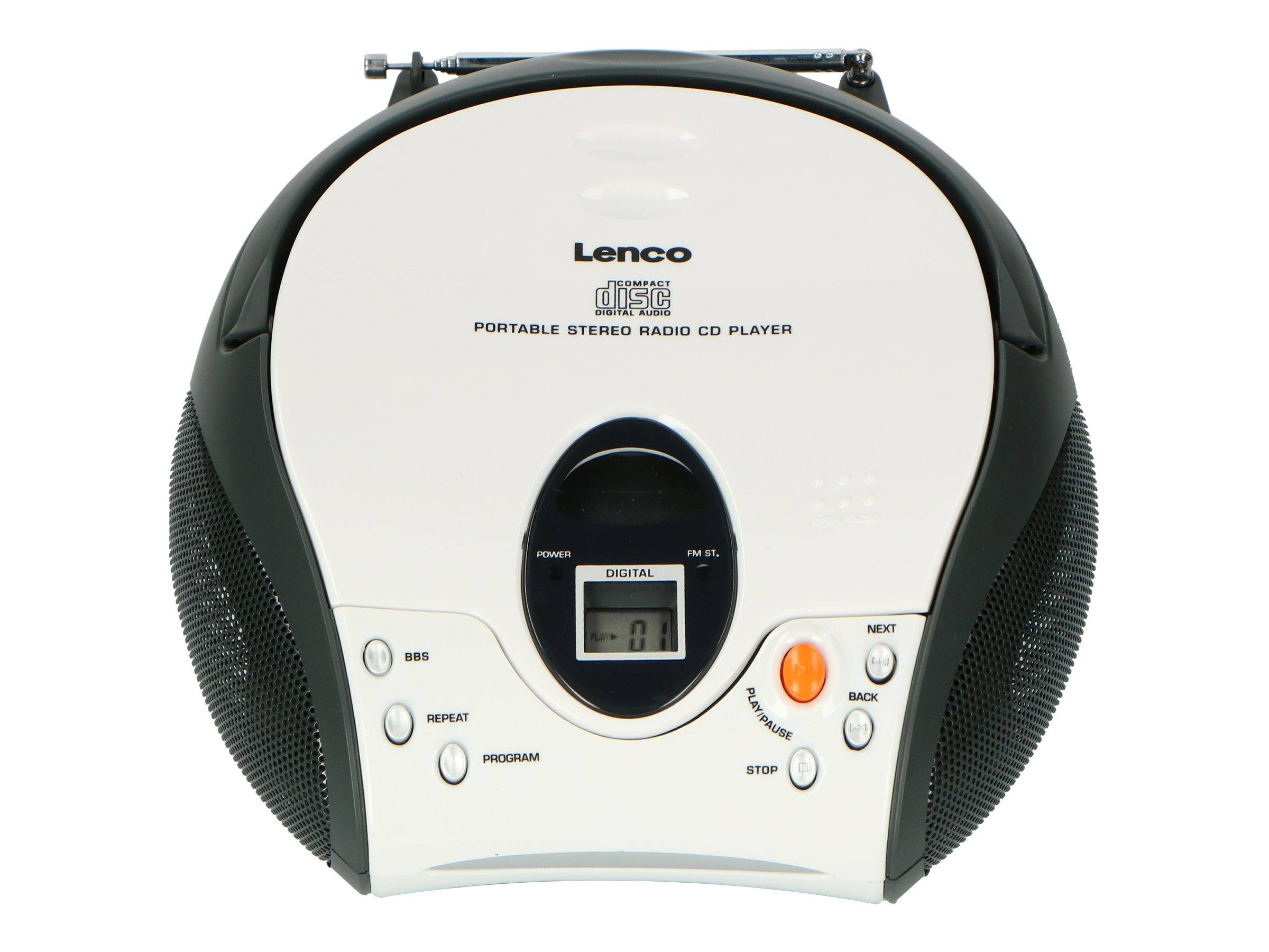 Lenco SCD-24 - Ghettoblaster - 2 Watt - kein Betriebssystem-1