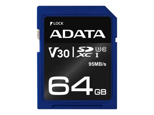 ADATA Premier Pro - Flash-Speicherkarte - 64 GB