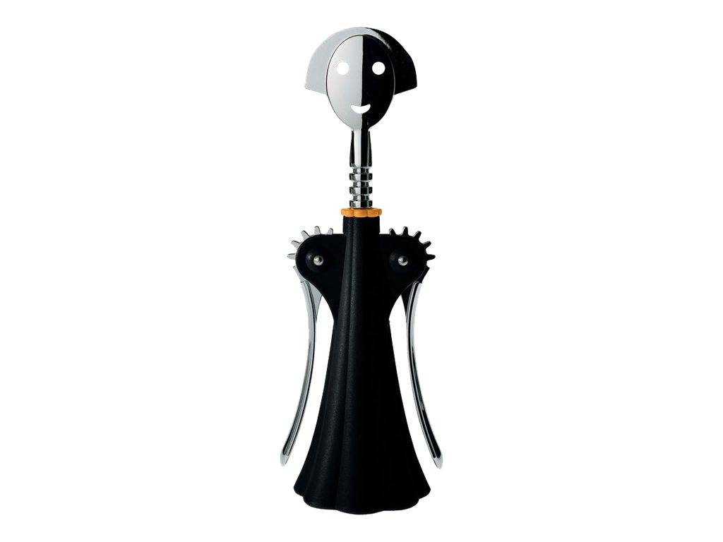 Alessi Anna G - Flaschenöffner - Schwarz-0