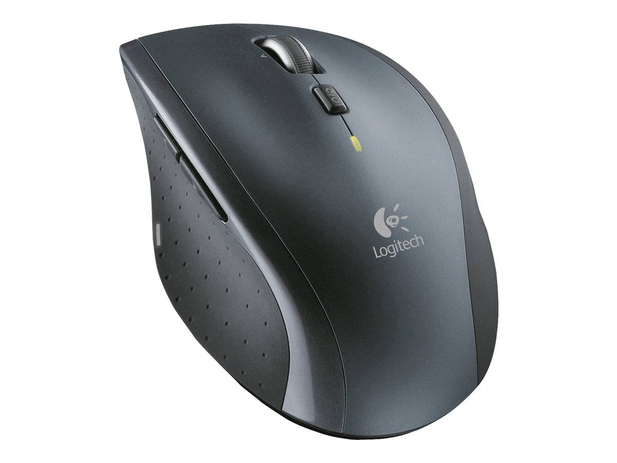 Logitech M705 - Maus - Für Rechtshänder - Laser - 7 Tasten - kabellos - 2.4 GHz - kabelloser Empfänger (USB)-0
