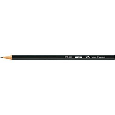 Faber-Castell Bleistift 111102 Sechseckform 2B schwarz-0