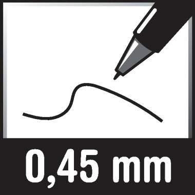 Symbolbild für PILOT Fineliner FriXion SW-FF-B 4170001 1,3mm schwarz