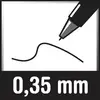 Symbolbild für Pentel Liquidgelroller EnerGelX BL107-D 0,35mm grün