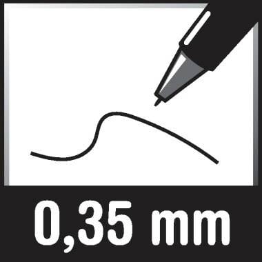 Symbolbild für Gelroller EnerGel 0,35mm Druckmechanik hellgrün