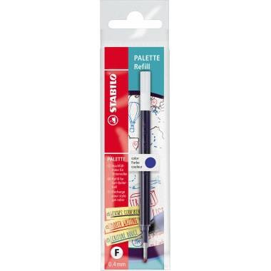 Nachfüllmine für Gel-Tintenroller Palette 0,4 (F) blau Eco-Pack-0