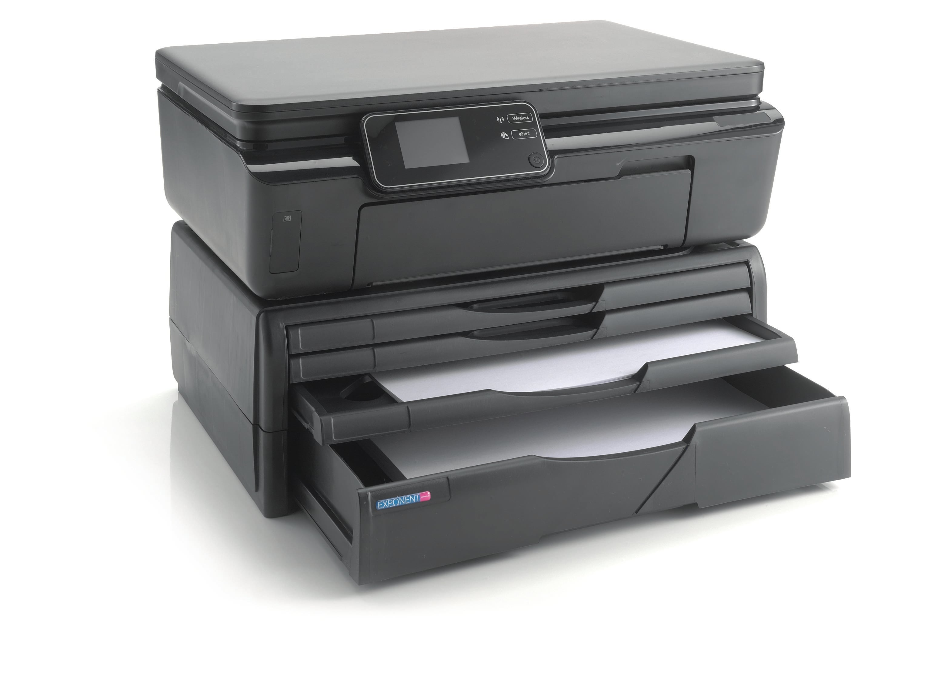 Exponent Drucker- oder Monitorständer - Schwarz - Printer/Monitor Support - 20kg-3