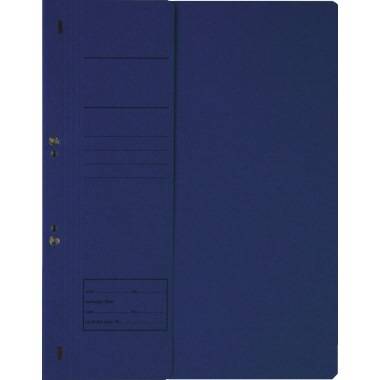 Ösenhefter DIN A4 250g kfm. Heftung Karton halber Vorderdeckel blau-0