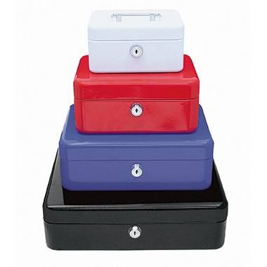WEDO Geldkassette 145200H 20x9x16cm Größe 2 Clip weiß-2