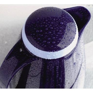 Helios Isolierkanne Wave Push 2934-008 1l dunkelblau-0