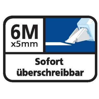 Symbolbild für Tipp-Ex Korrekturroller ECOlutions Pure Mini 918466 5mmx6m