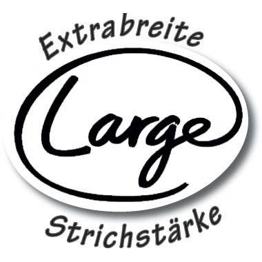 Symbolbild für Kugelschreiber Cristal Large 0,6mm blau