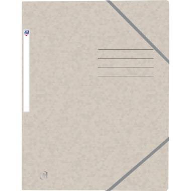 Oxford Eckspanner TOP FILE+ 400116328 A4 3Klappen beige-0
