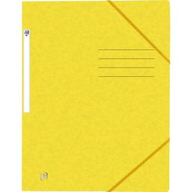 Oxford Eckspanner TOP FILE+ 400116329 A4 3Klappen gelb-0