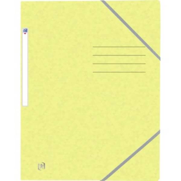 Oxford Eckspanner TOP FILE+ 400116357 A4 3Klappen pastellgelb
