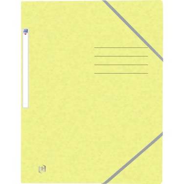 Oxford Eckspanner TOP FILE+ 400116357 A4 3Klappen pastellgelb