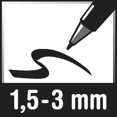 Symbolbild für Boardmarker TZ100 1,5-3mm blau