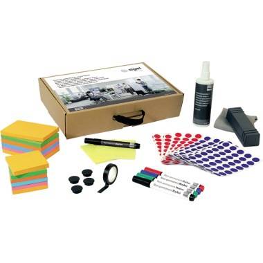 sigel Moderations-Set für Weißwandtafeln, in Kartonbox (8203655)