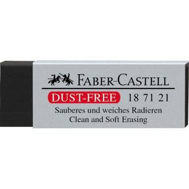 Faber Castell Radierer DUST-FREE Bleistifte Buntstifte 2,2x1,2x6,2 cm-0