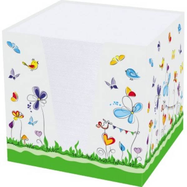 RNK Verlag Zettelbox "Schmetterlinge", Hartkarton, befüllt (6530246)