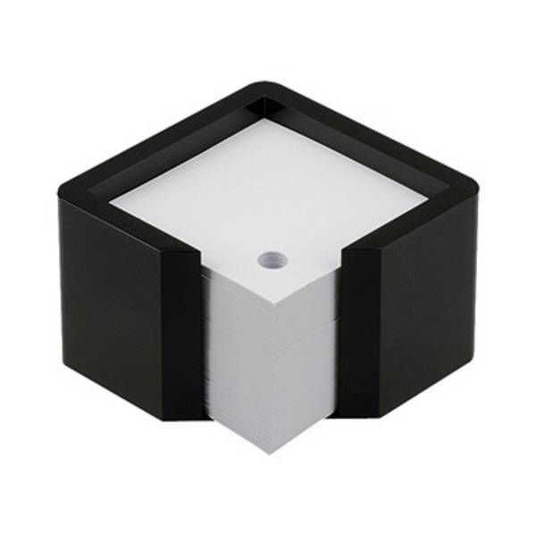 arlac Zettelbox memorion 25701 125x80x125mm schwarz