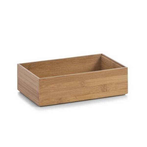 Zeller 13332 Ordnungsbox 23 x 15 x 7 cm, Bamboo,