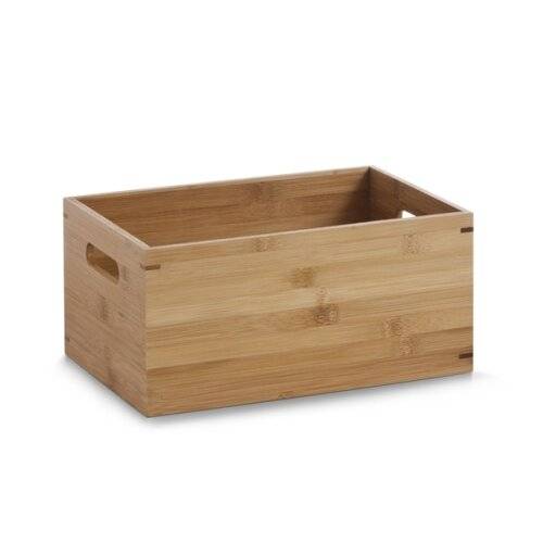 Zeller 13340 Aufbewahrungskiste, Bamboo, ca. 30 x 20 x 14 cm,