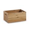 Zeller 13340 Aufbewahrungskiste, Bamboo, ca. 30 x 20 x 14 cm,